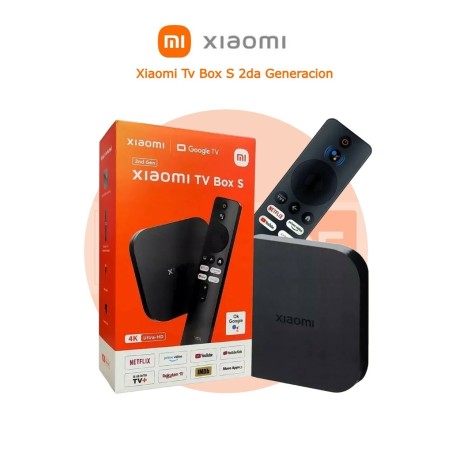 Xiaomi Mi TV Box S 2nd Gen 4K Negro